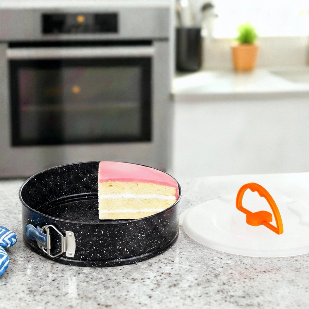 Tortownica rozpinana granitowa z pokrywką 24 cm