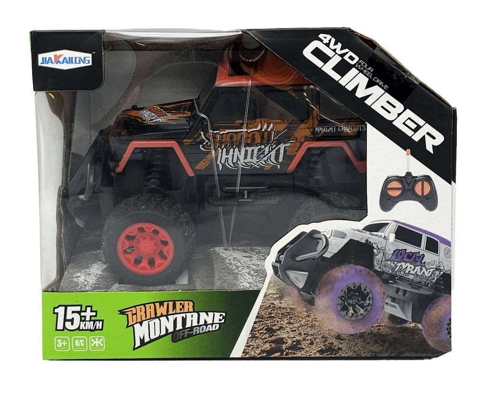 Samochód terenowy zdalnie sterowany, zielony