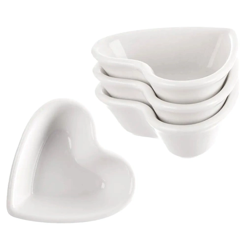 Miseczki na przekąski porcelanowe 7,5 cm, 35 ml 4 szt.