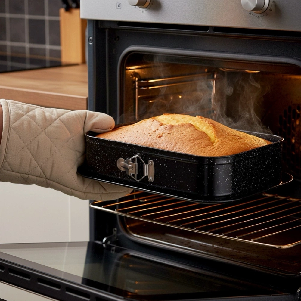 Forma do pieczenia granitowa rozpinana 35x24x6,5 cm