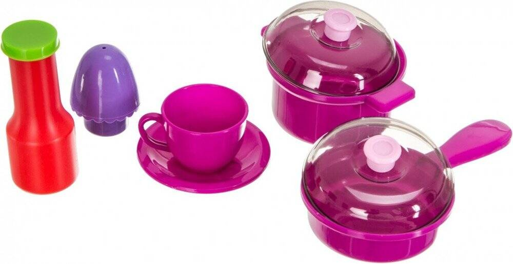 Duża kuchnia Walizka na kółkach Akcesoria 43 el. Mały Kucharz 