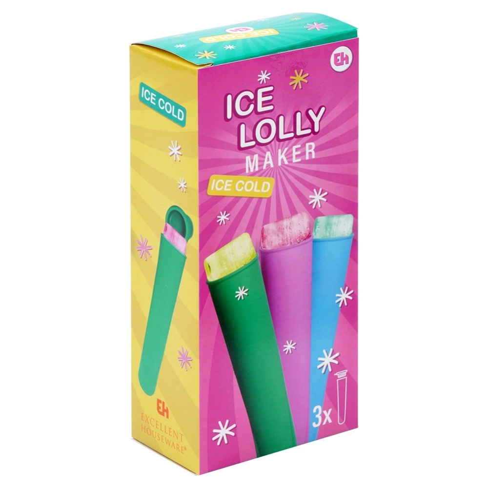 Forma do lodów wodnych 100 ml 3 szt.