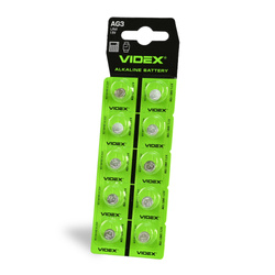 Bateria alkaliczna LR41 41 mAh 1,5 V 10 sztuk Blister Videx