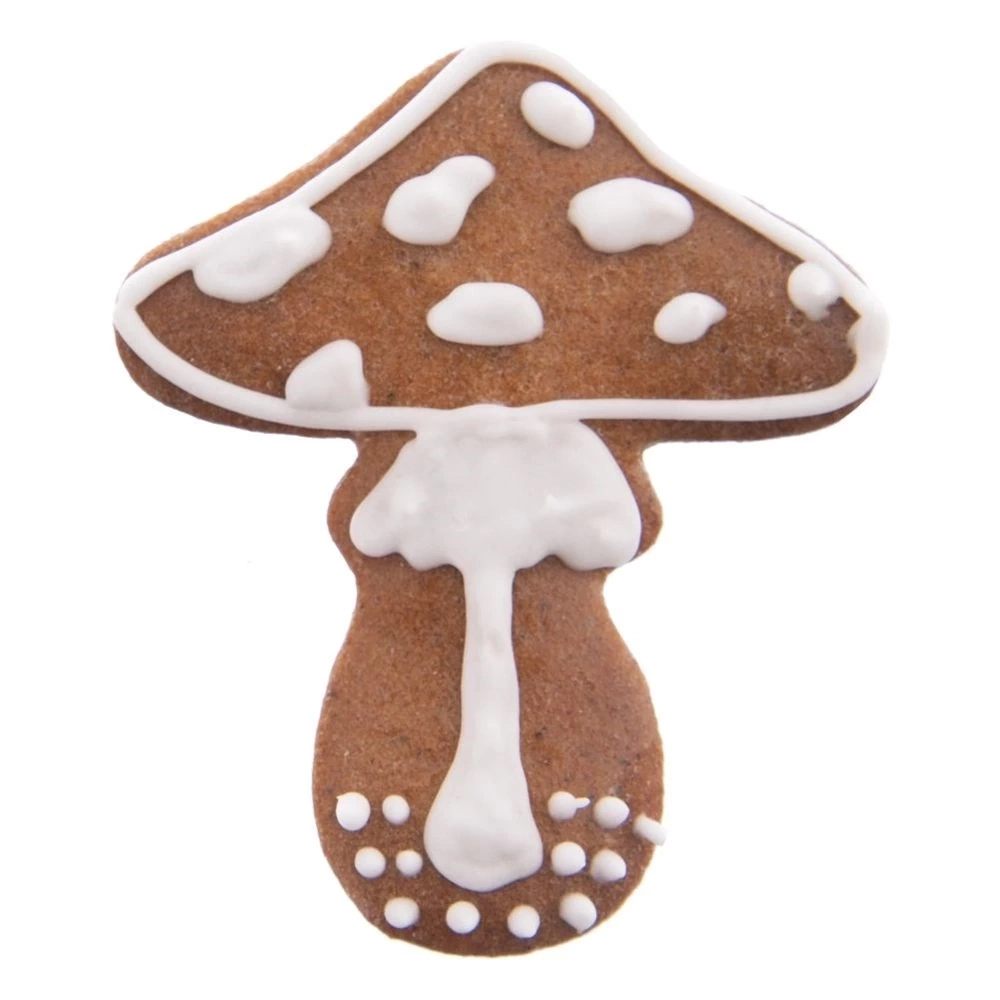 Wykrawacz do ciastek stalowy muchomor 6 cm