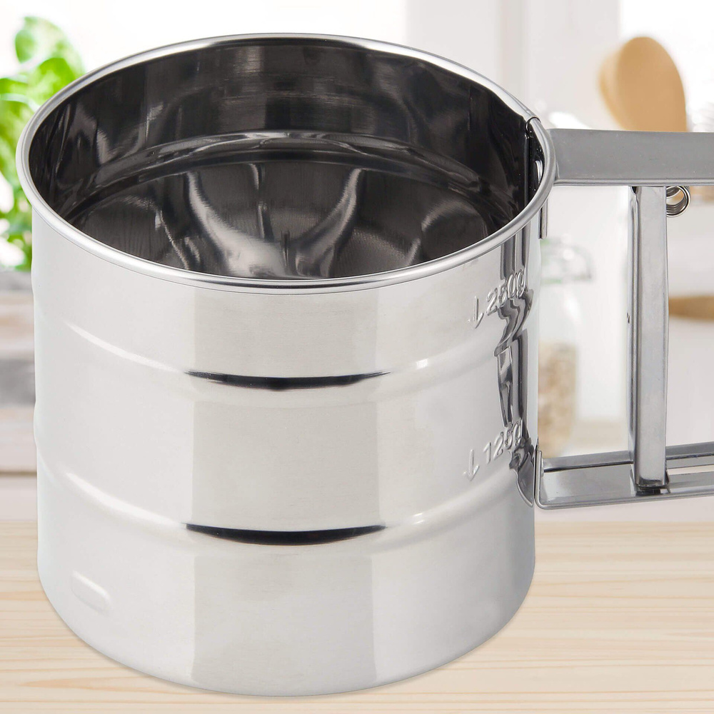 Przesiewacz do mąki 350gr inox