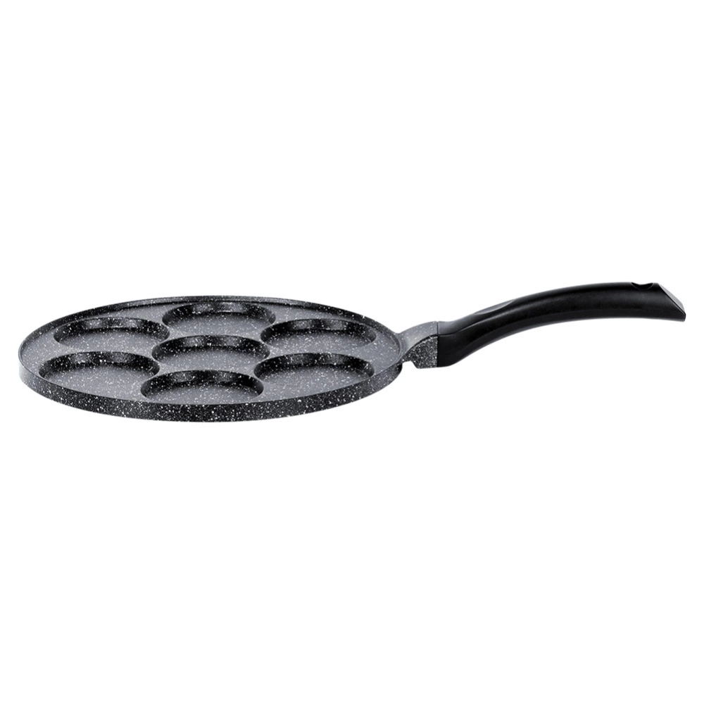 Patelnia do jajek granitowa 7 otworów BASIC LINE 26 cm