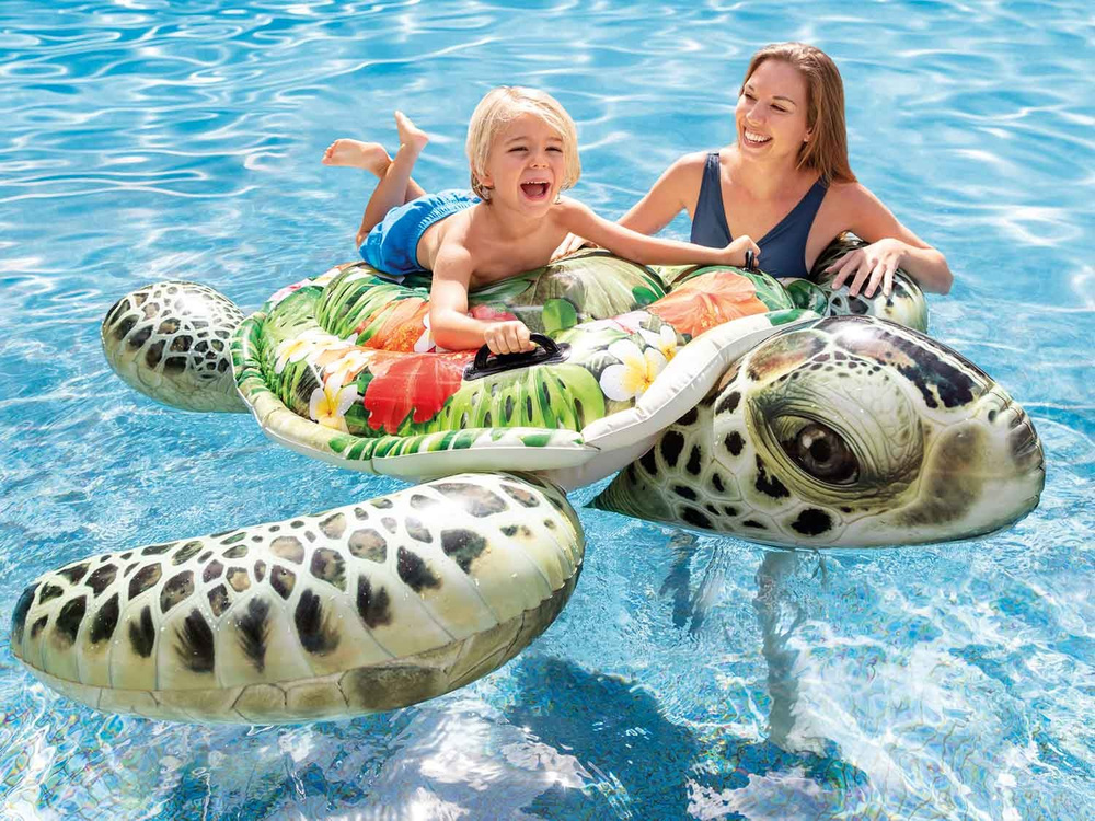 Zabawka do pływania żółw materac basen INTEX 57555
