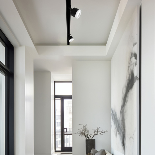 Oprawa oświetleniowa Videx 30W do szynoprzewodu GX53 Czarna