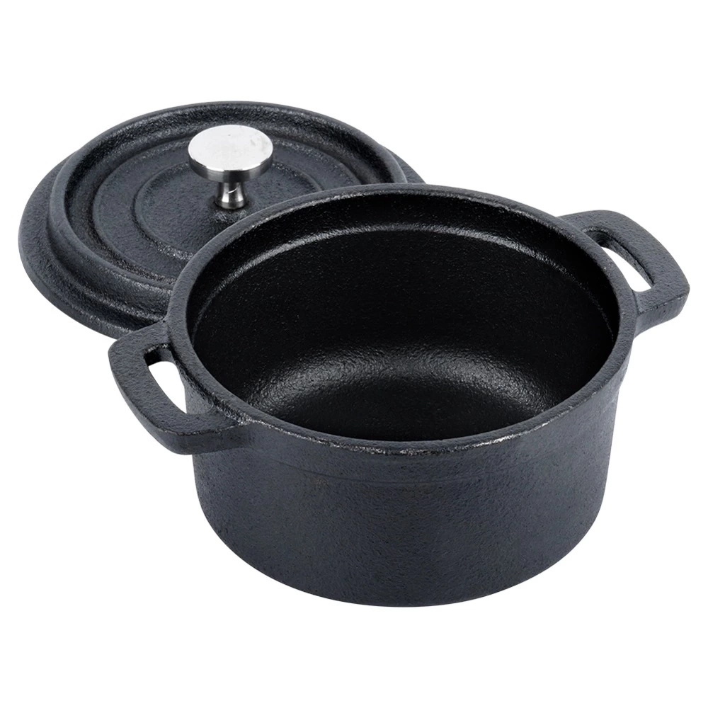 Garnek do serwowania z pokrywką żeliwny CAST LINE 10 cm, 250 ml