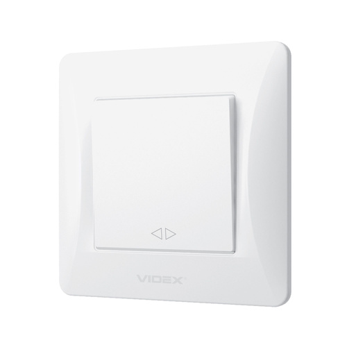 Przełącznik Włącznik Videx Binera 1-biegunowy 10A Natynkowy Biały