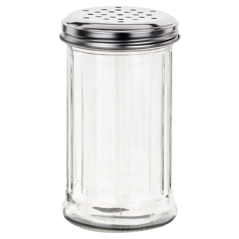 Pojemnik na przyprawy z sitkiem szklany 350 ml