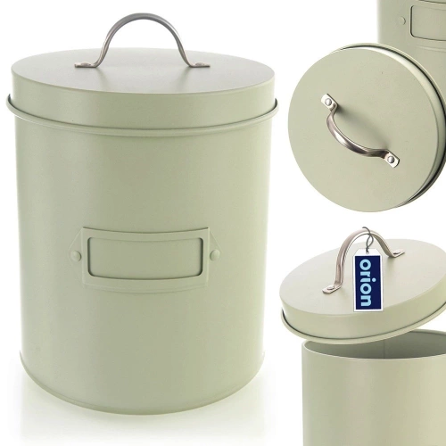 Pojemnik do przechowywania metalowy zielony GREENISH 3,3 l