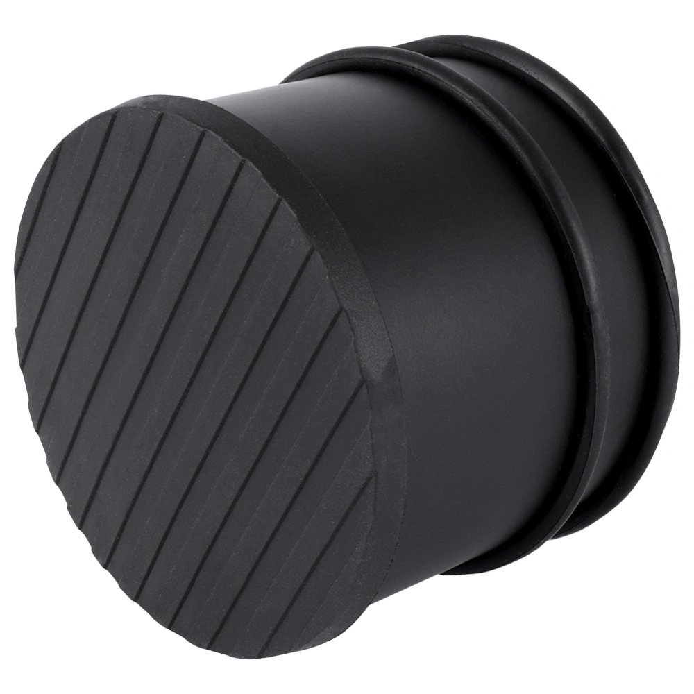 Stoper do drzwi stalowy czarny 9,5 cm