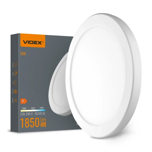 Lampa sufitowa LED VIDEX 18W z regulacją barwy światła