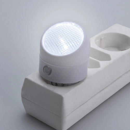 Lampka nocna LED do kontaktu z czujnikiem zmierzchu biała