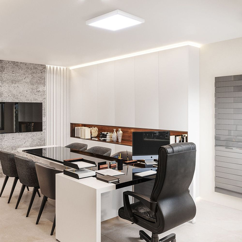 Ramka Natynkowa do Opraw Videx LED 60x60 Kwadratowa Biała