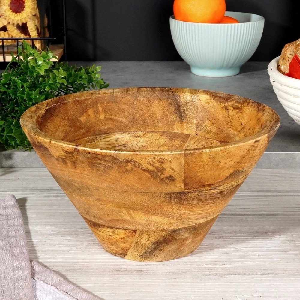 Miska drewniana 19,5 cm, 1 l