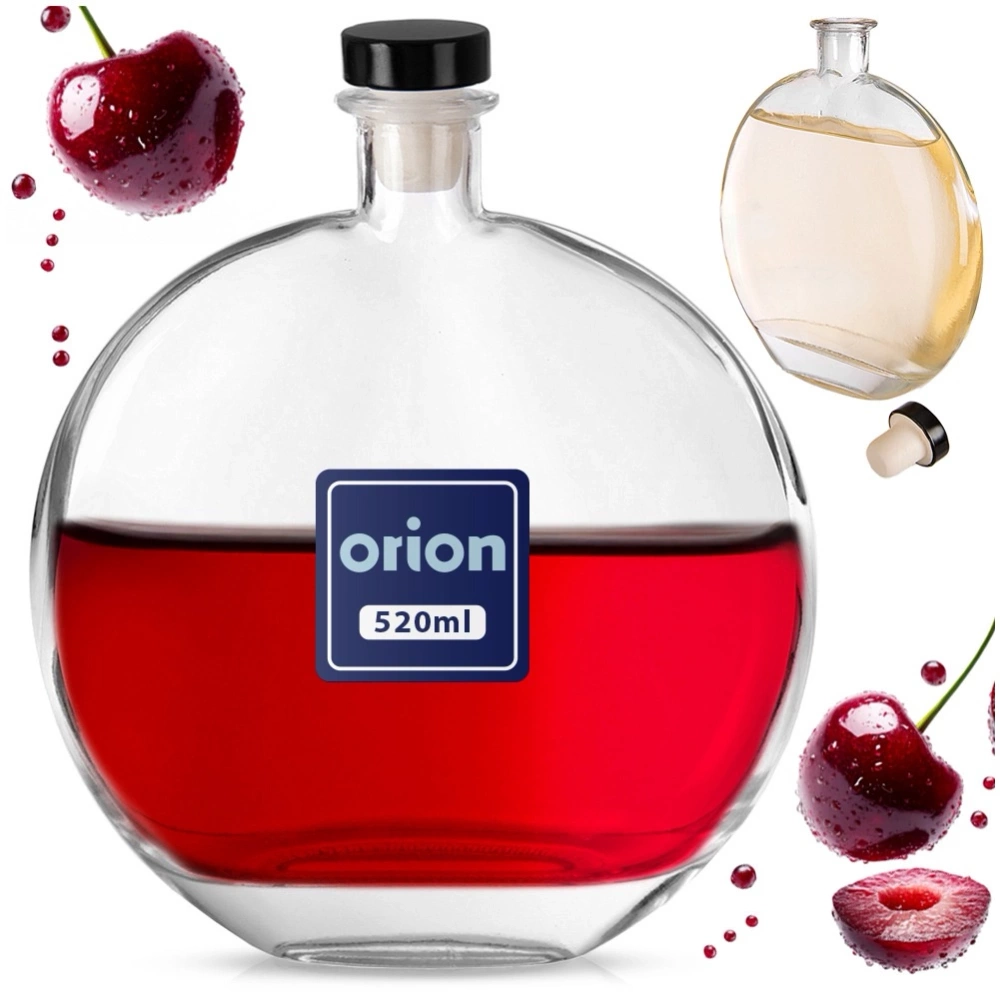 Butelka z korkiem szklana 520 ml