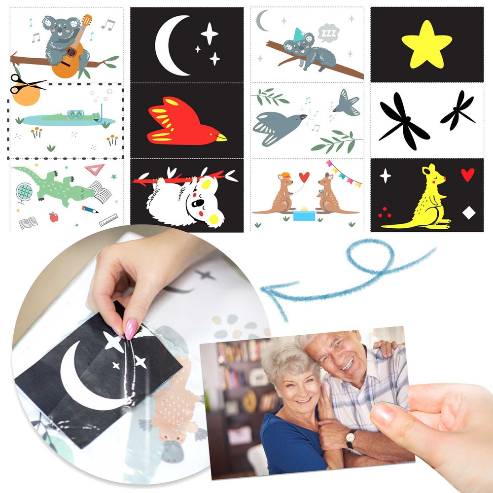 Mata interaktywna edukacyjna 136 x 136 cm Koala 