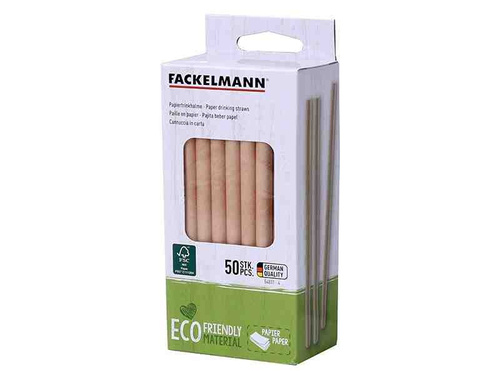Słomki do napojów i drinków  50 szt Fackelmann 54837