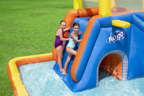 Bestway ogromny WODNY PLAC ZABAW 551x502x265cm zjeżdżalnia ścianka 53377
