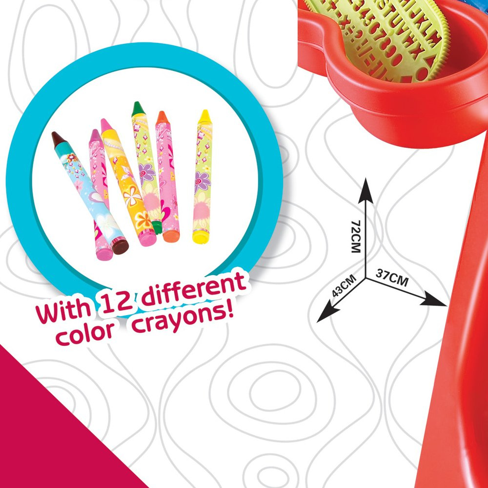 Stolik z projektorem do malowania rysowania akcesoria