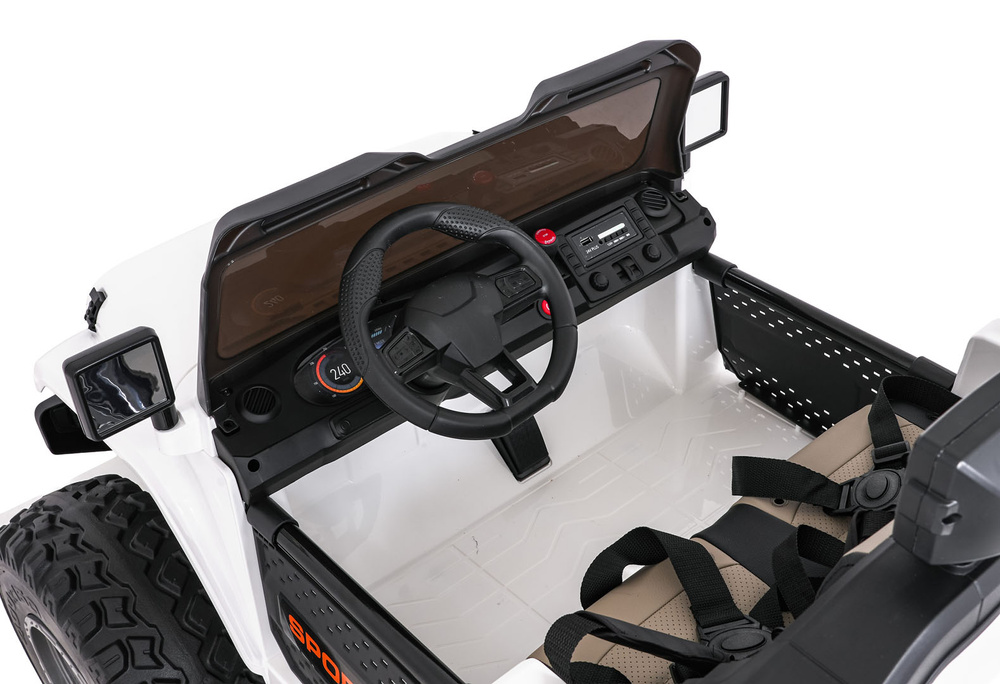 Pojazd Extreme Sport 4x4 Biały