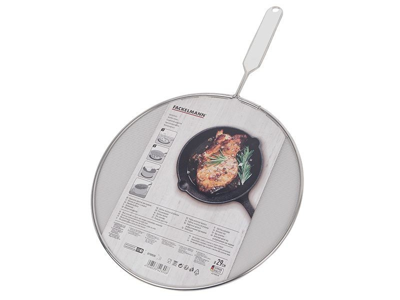 Sito osłonowe na patelnię przykrywka 29 cm FACKELMANN 230690