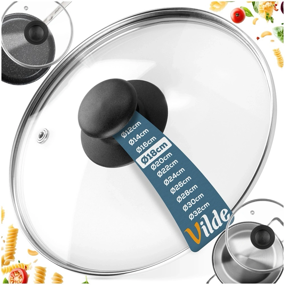 Pokrywka szklana 18 cm