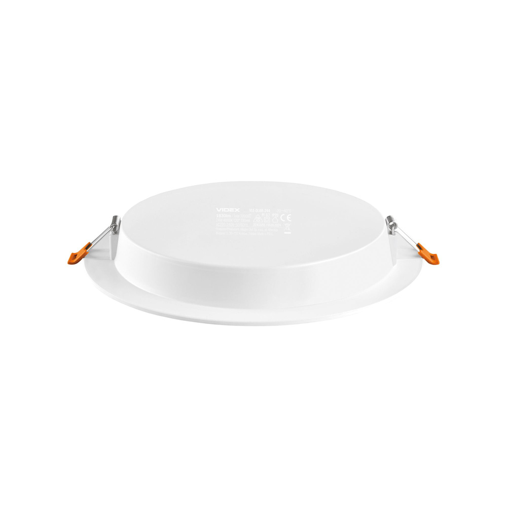 Oprawa wpuszczana LED VIDEX-DOWNLIGHT-LED-DLBR-244-24W-NW