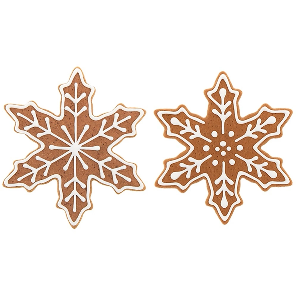 Wykrawacz do ciastek stalowy płatek śniegu 10 cm