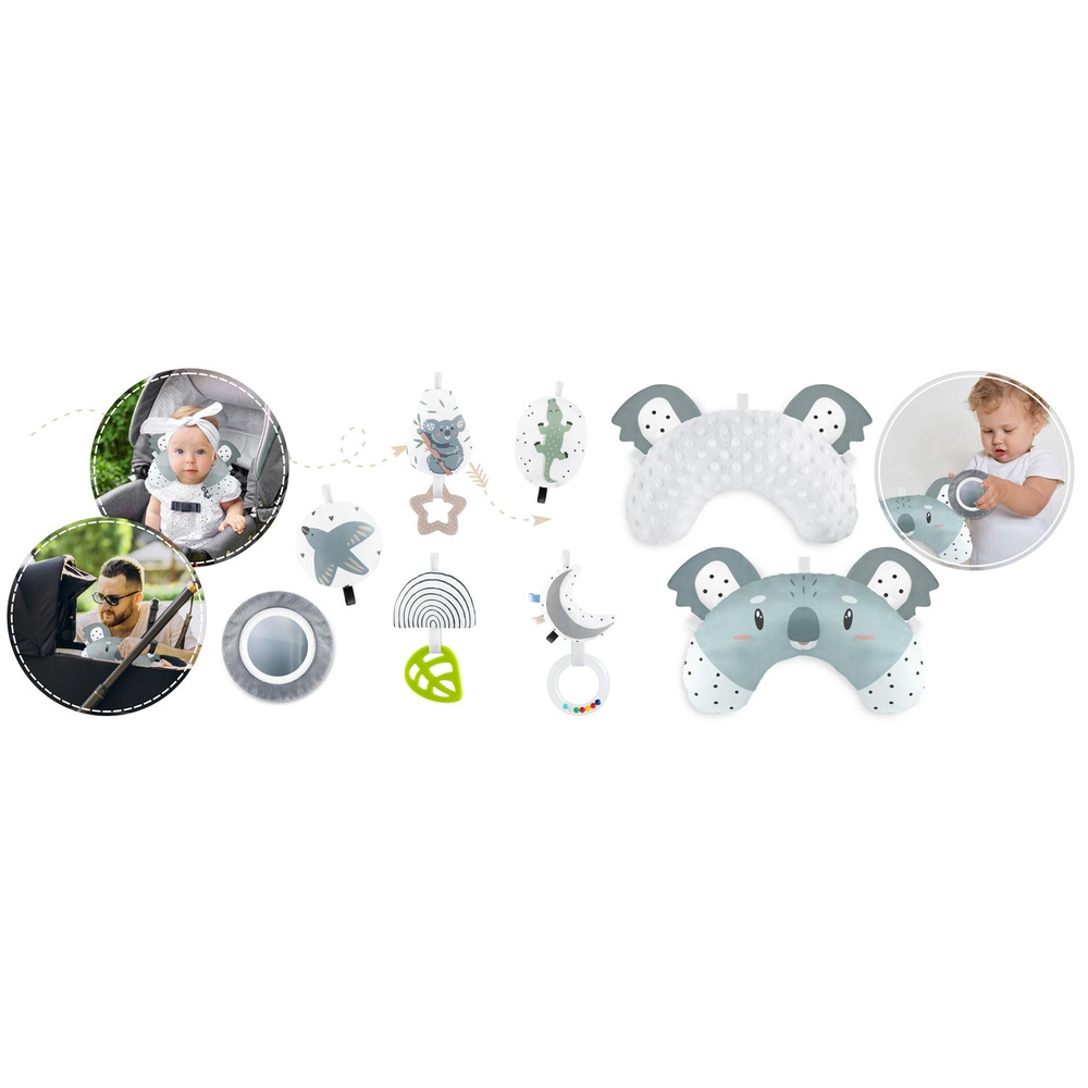 Mata interaktywna edukacyjna 136 x 136 cm Koala 