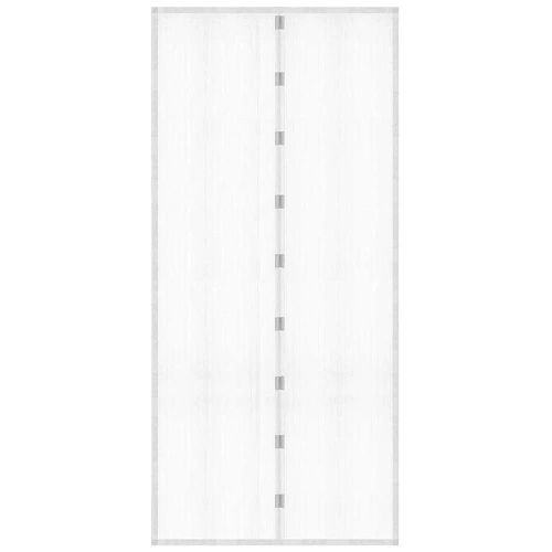 Moskitiera na drzwi biała z magnesem 208x100 cm
