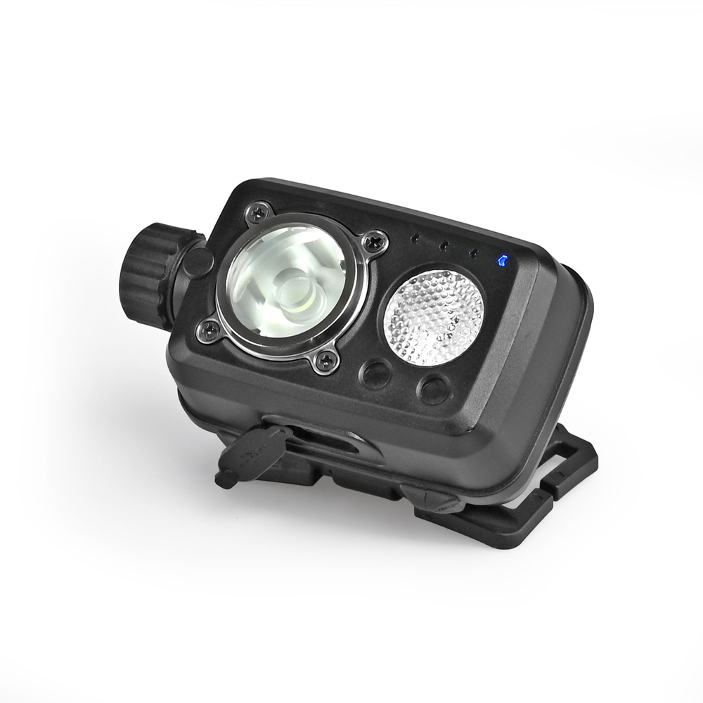 Latarka czołowa Videx LED 600lm IP55 sterowanie gestem 7 trybów zasięg 185m