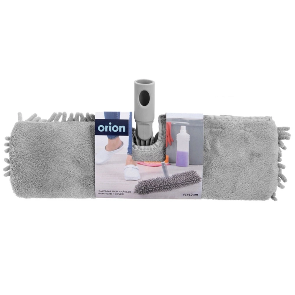 Wymienny wkład do mopa płaskiego dwustronny CLEAN SYSTEM 41x12 cm