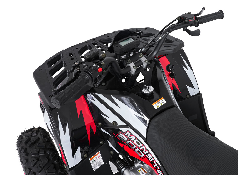 Pojazd Quad Spalinowy 200CC MONSTER Czerwony