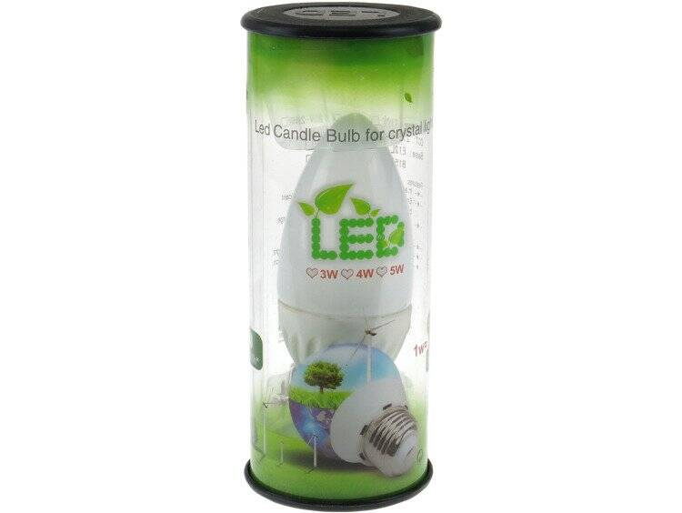 Żarówka LED E14 Świeczka 4W = 40W 2700–3200K Ciepła Biel 270° LEDmaxx