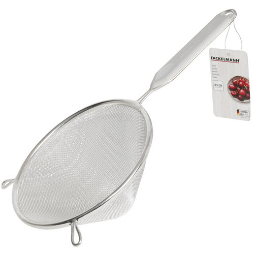 Sitko kuchenne cedzak durszlak metalowy stożkowy Fackelmann Zestaw