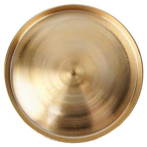 Podstawka pod kompozycje dekoracyjne świece złota 32 cm