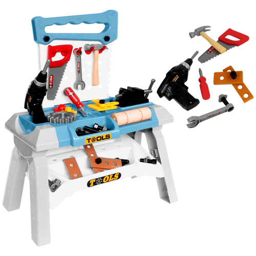 Warsztat z narzędziami zestaw stolik blat 52 el