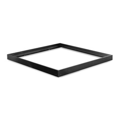 Ramka do panelu LED natynkowa czarna 60x60