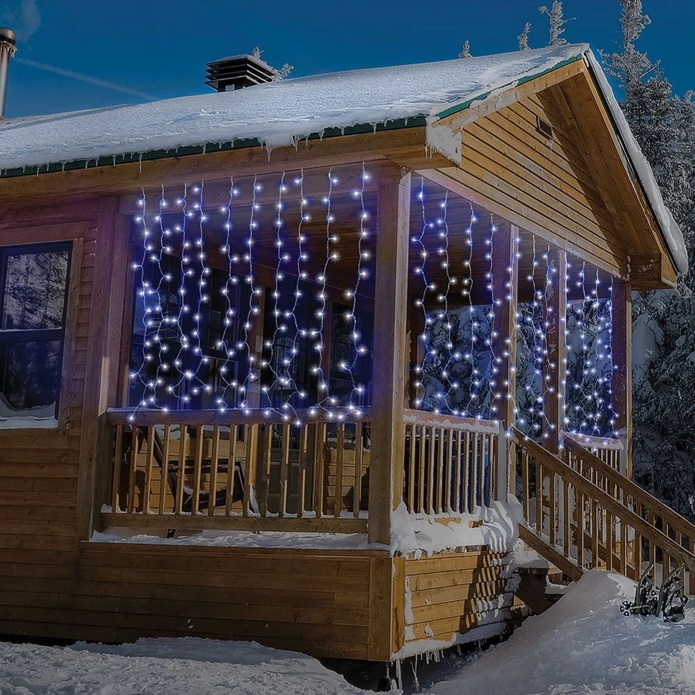 Kurtyna świetlna zewnętrzna 240 LED 2,25 m