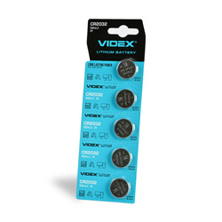 Bateria litowa VIDEX CR2032 5 szt. BLISTER
