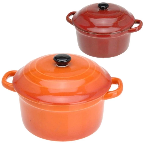 Miseczka do zapiekania porcelanowa z pokrywką 300 ml