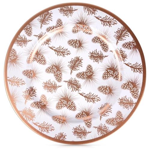 Podtalerz biały miedziany 33 cm