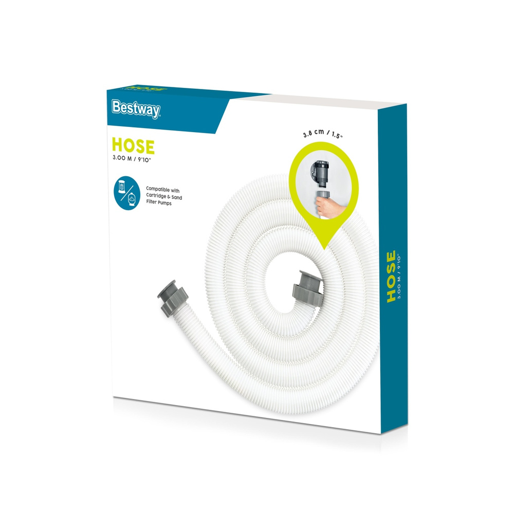Bestway Wąż do pompy filtrującej 3m/38mm 58368