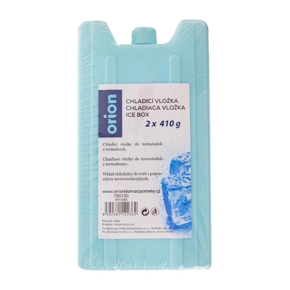 Wkłady chłodzące do lodówki turystycznej 2x410 g 2 szt.