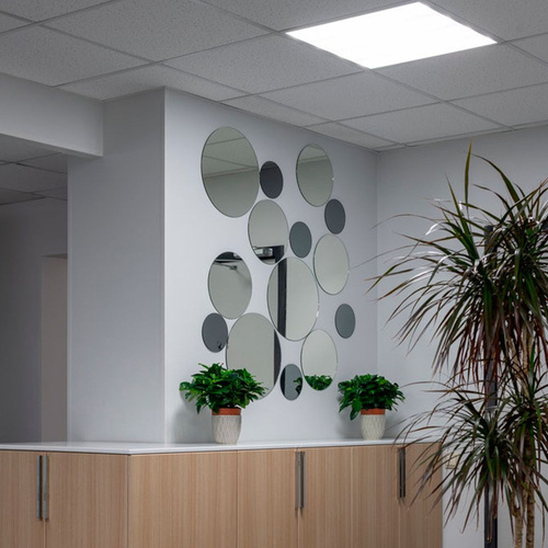Plafon Panel LED kwadratowy Videx 60 biały