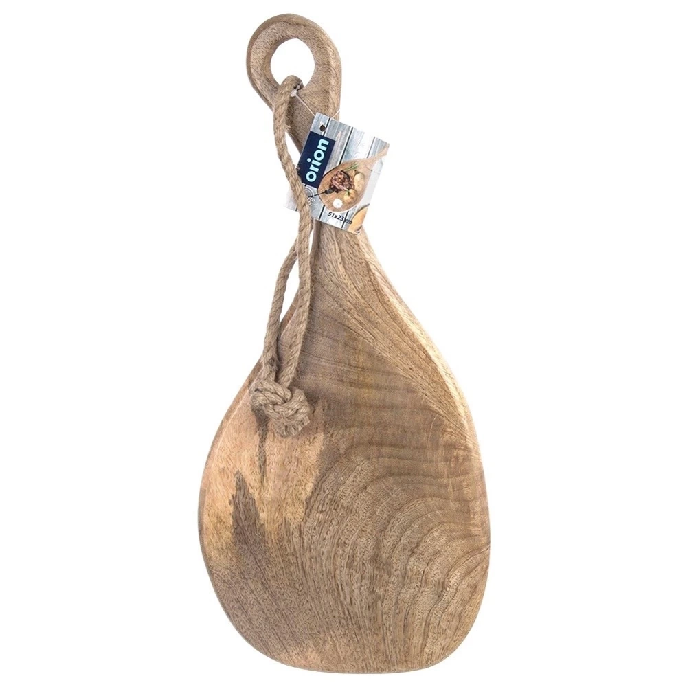Deska do krojenia i serwowania drewniana MANGO 50x23 cm