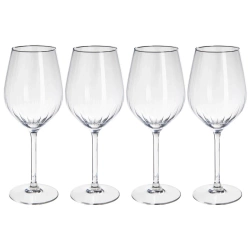 Kieliszki do wina szklane 490 ml 4 szt.